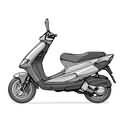 Piaggio SKR 80 2T City [SP81T000]