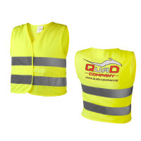 Warnweste für Kinder mit QUAD-COMPANY Logo