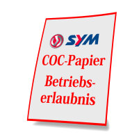 Anforderung Zweitschrift Betriebserlaubnis/COC-Papier...