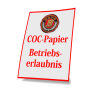 Anforderung Zweitschrift Betriebserlaubnis/COC-Papier für Motobi Fahrzeuge FIN: W2D...
