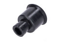 Zündkerzenstecker Gummi 10mm 5mm Schwarz für Zündapp, Kreidler, Hercules, Puch, Miele, DKW, Mofa, Moped, Mokick