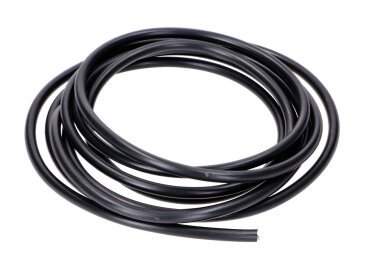 Zündkabel Schwarz 5mm 2m für Zündapp, Kreidler, Hercules, Puch, KTM, DKW, Mofa, Moped, Roller, Motorrad